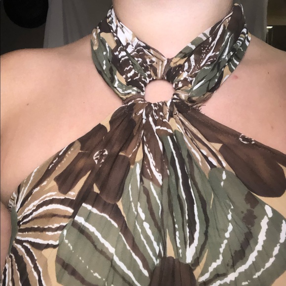 Y2K Rampage Floral Halter Top - Picture 4 of 4